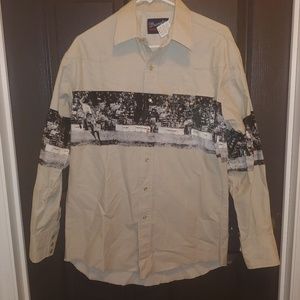 Wrangler Rodeo Long Sleeve Button Up